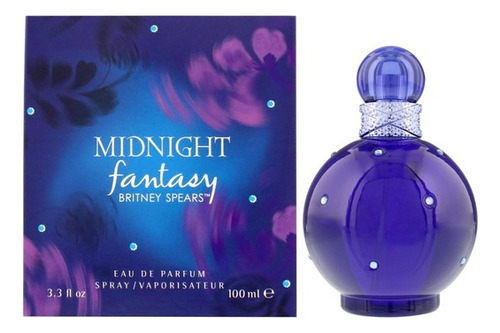 Perfume Original Britney Spears Midnight Fantasy 100 Ml 