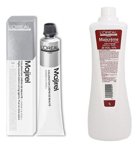 Tintura Majirel Tintura tono varios 20Vol. para cabello