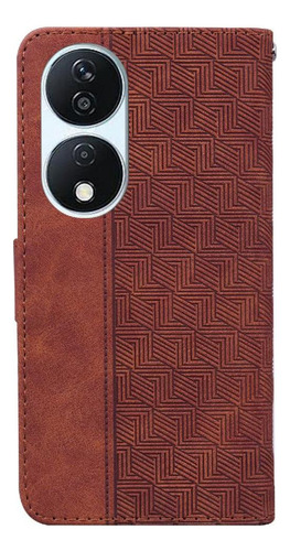 Funda Abatible Tipo Cartera De Pu C/soporte Para Honor X7b
