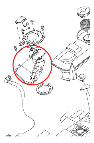 Bomba De Gasolina Yamaha Crypton 115 Fi