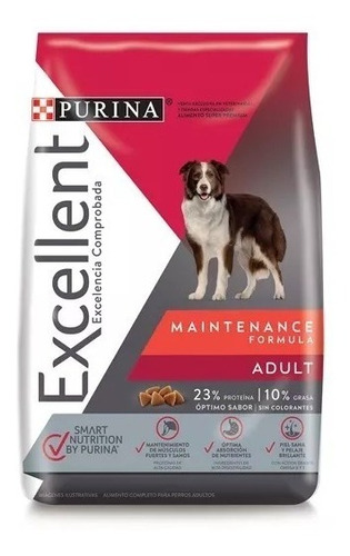 Purina Excellent Maintenance Formula Perro Adulto X 20 Kg.