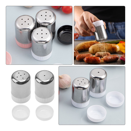 Recipiente Para Condimentos De Cocina Con Tarro De Sal De Ac