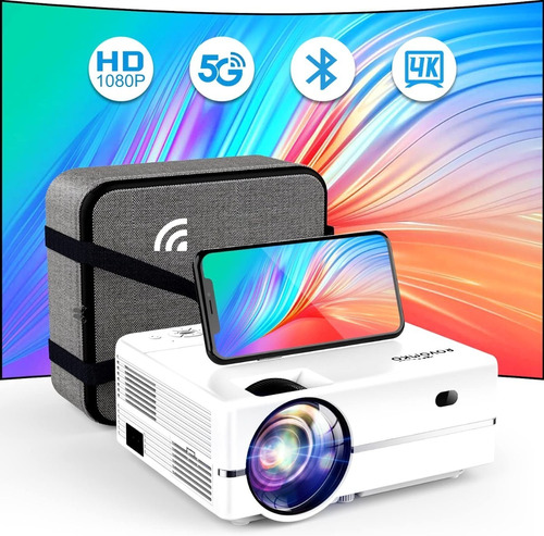 Proyector Videos Con Wifi 1080p Y 4k Exteriores 350 Pulgadas