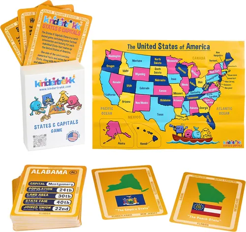 Juego De Estados Y Capitales - Aprende Jugando - Para Todas