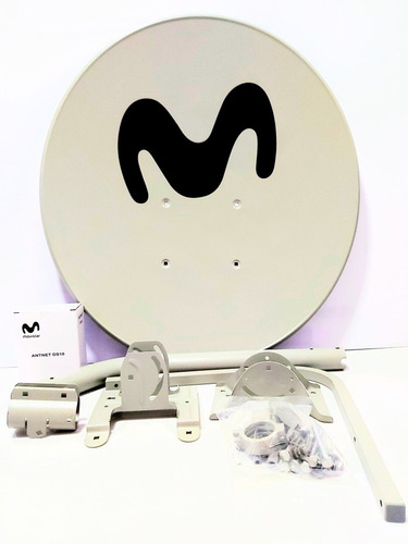 3 Antenas Satelitales X 60 Cmts C/u Incluido Lnb Movistar