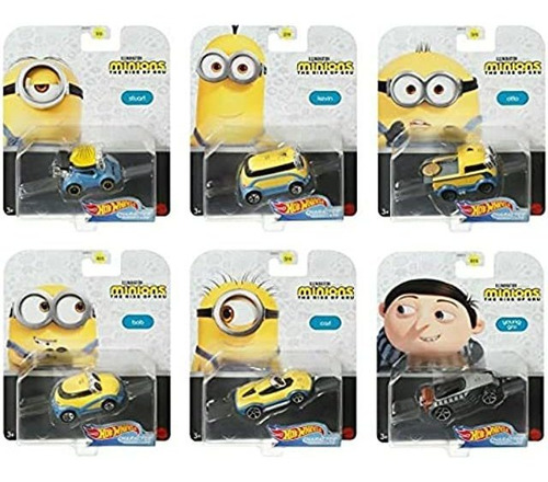 Hw Character Cars Hot Wheels Character Cars Minions The Ris