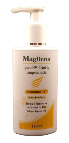 Magilena Sabonete Líquido Facial C/ Vitamina E 140ml