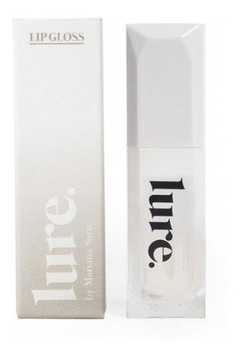 Brillo Labial Lure By Ms Lip Gloss Hidratante Humectante Color White