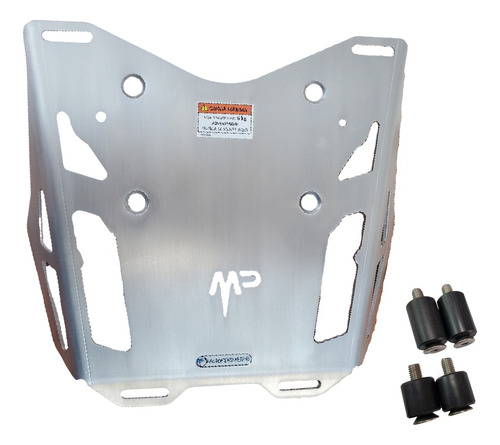 Placa porta equipaje honda pcx 150 motoperimetro 