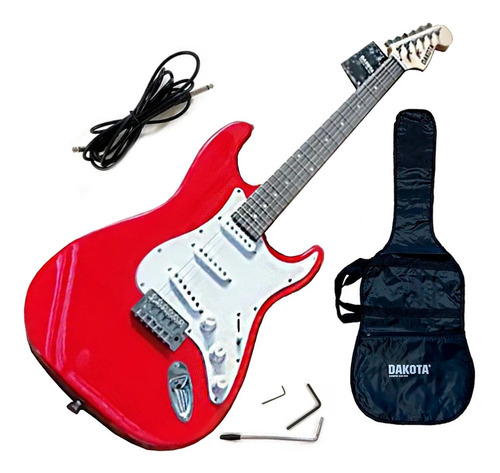 Imagen 1 de 5 de Guitarra Eléctrica Dakota Ge39 Accesorios Funda Púa Regalos
