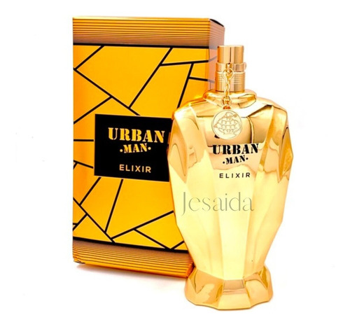 Perfume Arabe Fragrance World Urban Man Elixir 90 Ml
