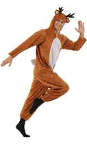 Comprar Disfraz Pijama Kigurumi De Reno Venado Unisex Adultos Damas