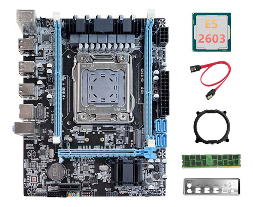 Placa Madre X79 V389+cpu+e5 2603+ddr3 Recc 4 Gb 1333 Mhz Ram