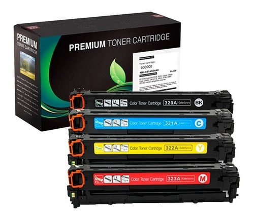 Toner Alternativo 128a Ce321a 321a Cyan / Cm1415 Cp1525