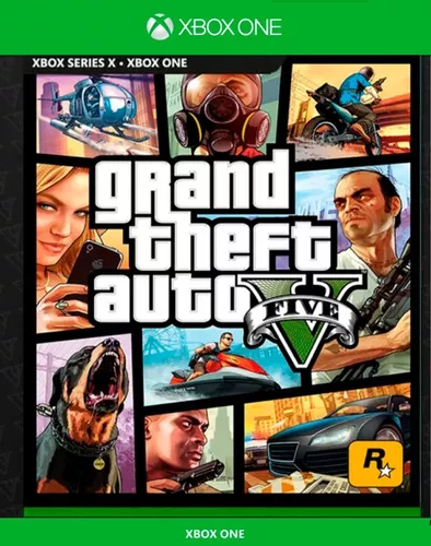 Gta 5 Grand Theft Auto V- Premium Xbox- Código 25 Dígitos