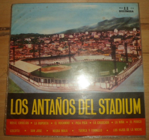 Disco Vinil Long Play Los Antaños Del Estadio 1946