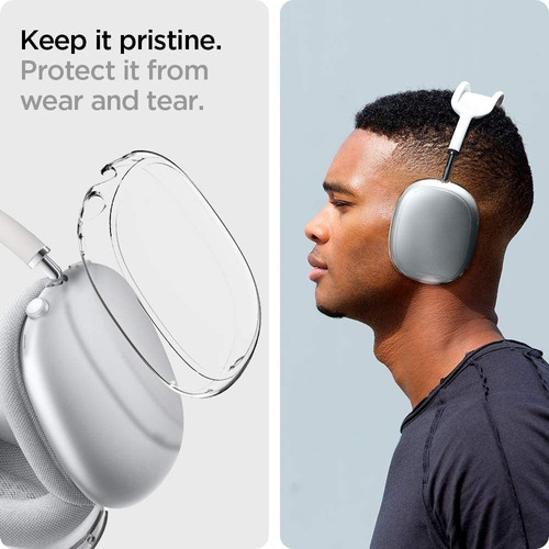 Imagen 7 de 8 de Funda Protectora Spigen Ultra Hybrid Pro Para AirPods Max