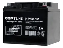Comprar Batería Pila 12v 40ah Recargable Sptline Ups Paneles Solares