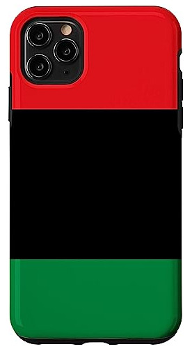 Funda Para iPhone 11 Pro Max Pan-african Flag Plastico