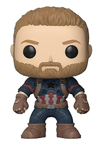 Figura Funko Pop Capitán America 288 Avengers  (10 Cm) A2938