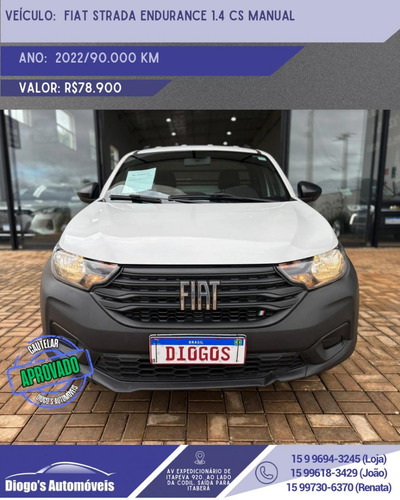 Fiat Strada 1.4 Endurance Cab. Cs Plus Flex 2p