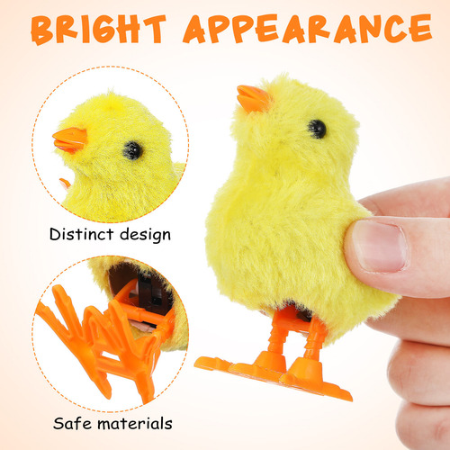 Juguete De Peluche Para Pollitos Con Forma De Pollo, 12 Unid