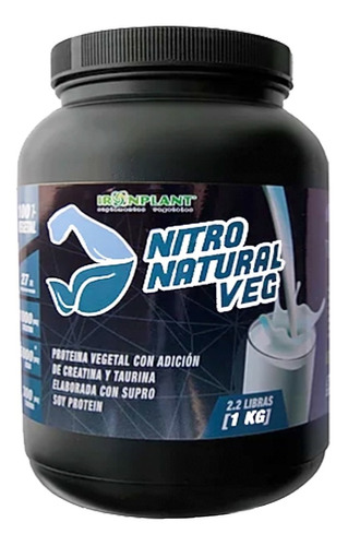 Proteina Nitro Natural Veg Iron Plan 33 Serv (natural)