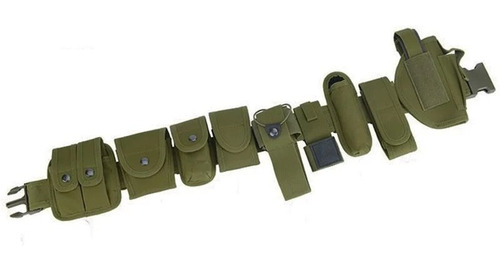 Cinturon De Seguridad Tactico Kit Multifuncional 