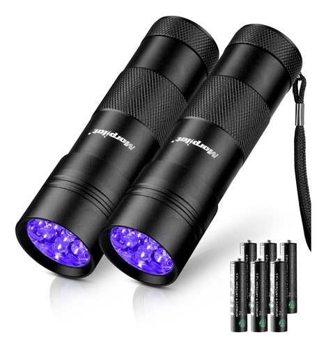 Morpilot Blacklight Linternas Uv Linterna,12 Led 395n...