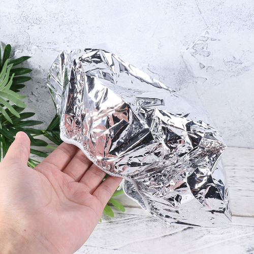 10 Gorros De Papel De Aluminio Con Aislamiento Térmico Para