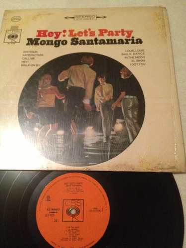 Mongo Santamaria Hey! Let's Party Disco De Vinil Original 