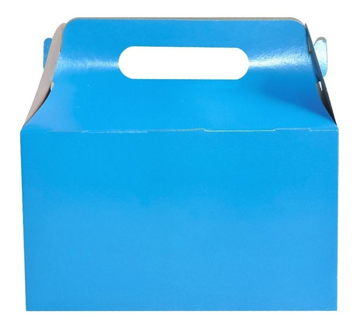 Imagen 2 de 7 de Cajita Feliz 2 De Colores X 10u Packaging Souvenir Cfz2