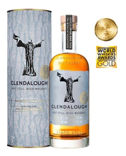 Whisky Glendalough Pot Still Con Estuche Bostonmartin