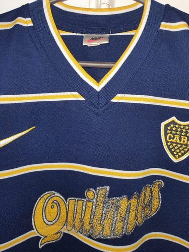 Camiseta Boca Juniors Nike Mercosur 1998 Xl Dama (Usado)