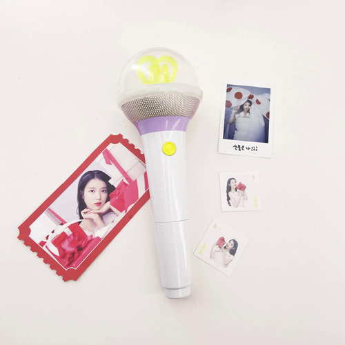 A Lámpara De Mano Kpop Iu Concert 3.0 Lightstick Con