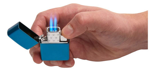 Encendedor De Butano Zippo 65827, Linterna Doble, 1,4 L X 0,