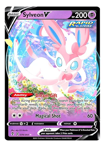 Sylveon-V (74/203), Busca de Cards