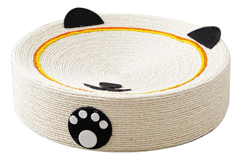 Circle Cat Scratcher Bed Ronda Sisal Mat Panda 40cmx10.5cm