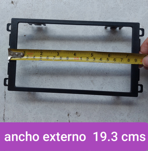 Base Frente Estereo Doble Din Express Van Del 2001 Al 2007