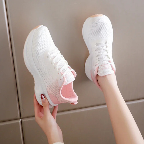 Zapatillas Deportivas Deportivas De Malla Ligeras Para Mujer