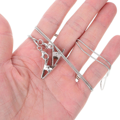 2 Cadenas De Metal Para Sujetar Máscaras Para Gafas