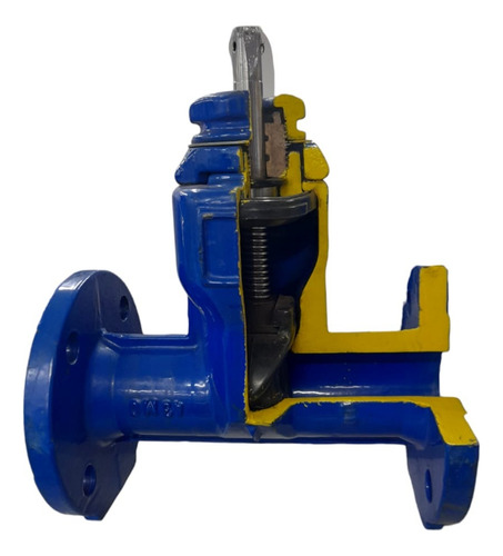 Válvula Registro Gaveta C/flanges Ferro 100mm Pam Saint-gobain R23fvgtw