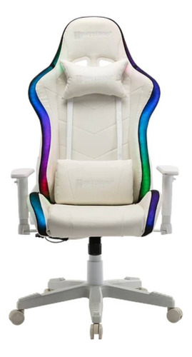 Silla Gamer Profesional Rgb  Hype Legend Evil Colo Blanco