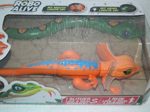 Zuru Robo Alive Slithering Snake Frilled Neck Lizard
