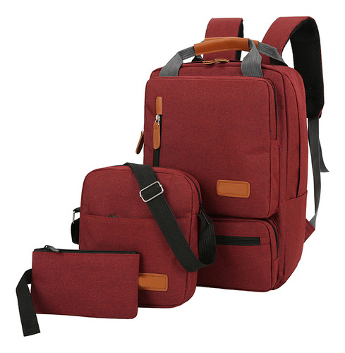 Set.mochilas Hombre Mujer Portátil Viaje Trabajo Colegio 1