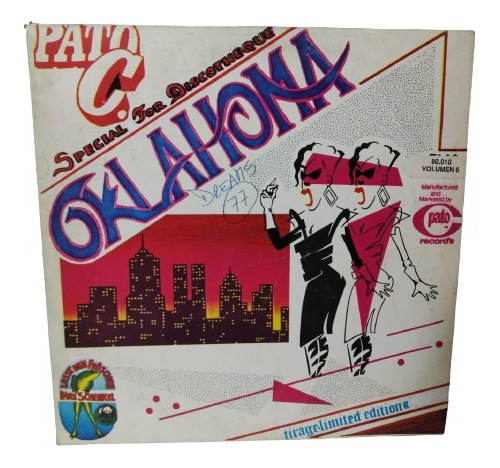 Varios Artistas  Oklahoma. Lp La Cueva Musical