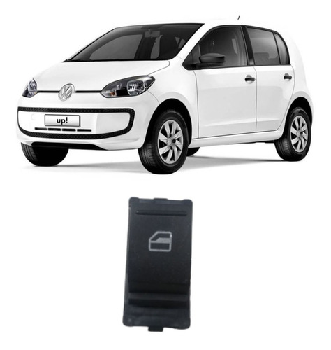 Botão Vidro Eletrico Simples Volkswagen Up 