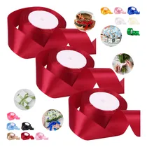 Comprar Liston Satinados Merceria Liston Satinado Varios Colores 3p