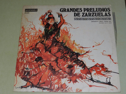 Vinilo 2464 - Grandes Preludios De Zarzuelas - Or.lirica