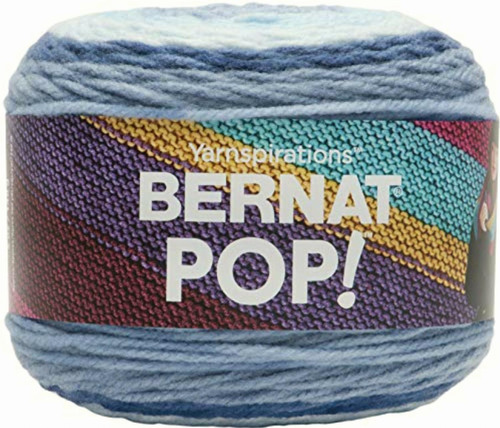 Bernat Pop Lana, Varios Colores, Azul Chambray, 147.86ml (5